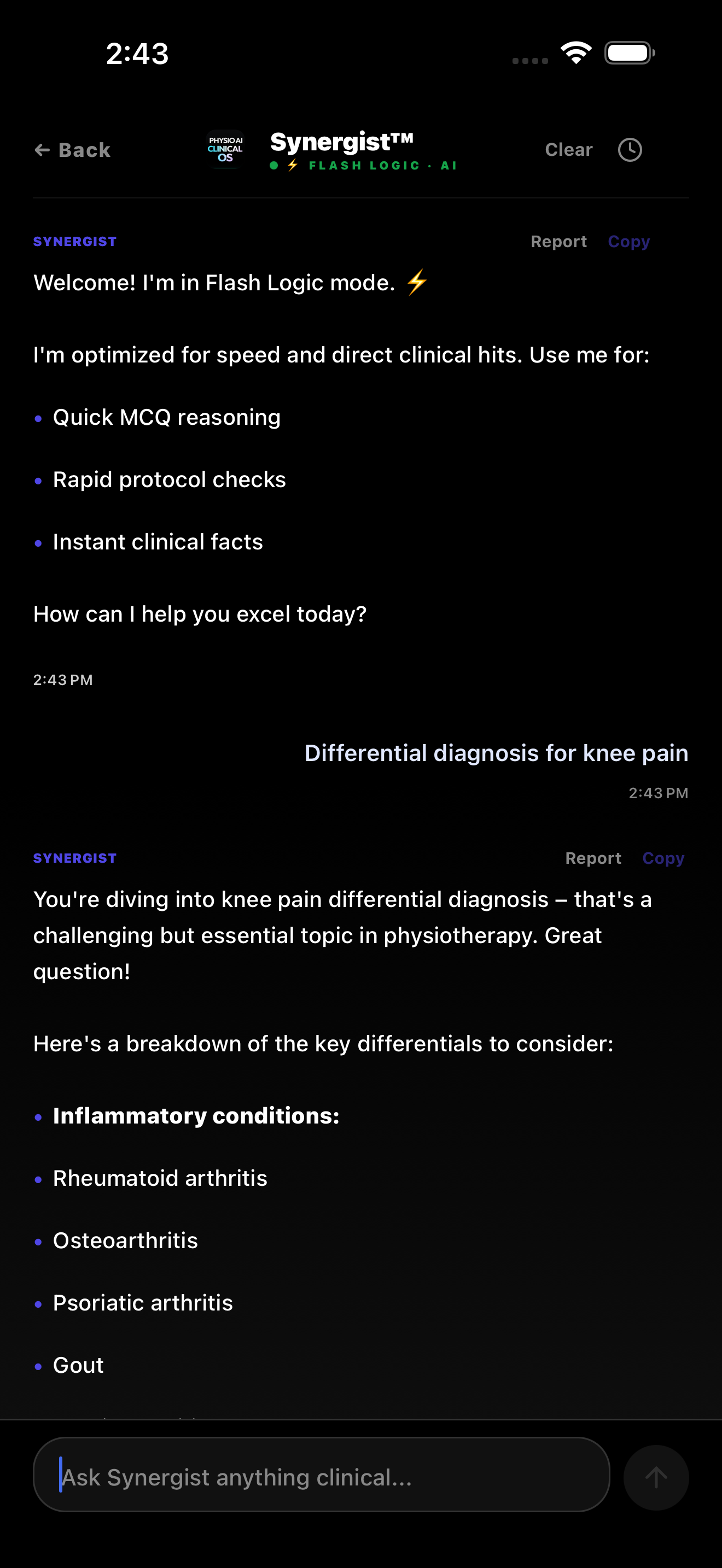 Synergist demo
